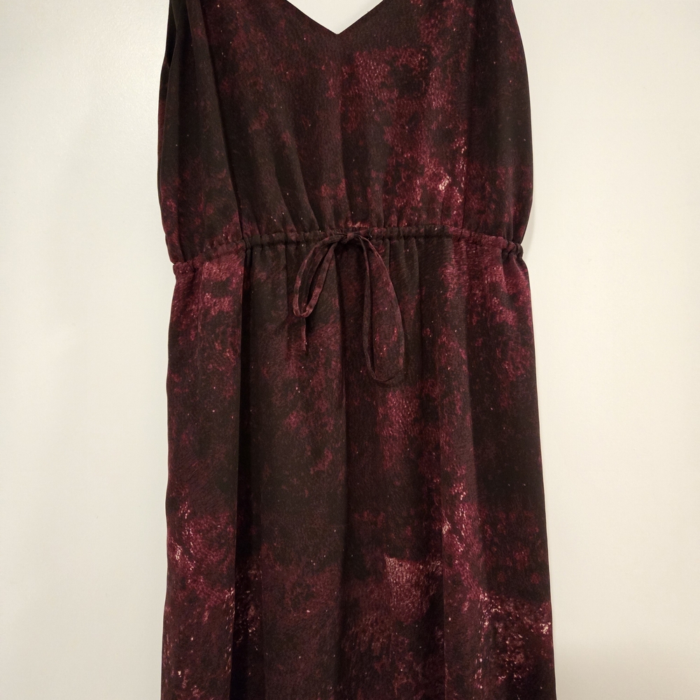 Babaton Burgundy Mini Dress
